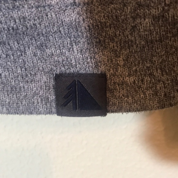 LL Bean Gray Slightly Fitted Fleece Hooded Jacket - Picture 4 of 8